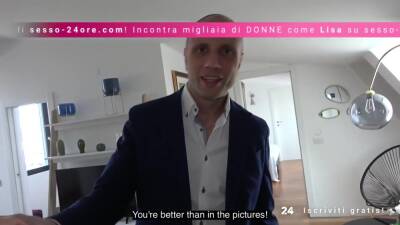 Lisa Gali In Italy --- Wtf: Real Italian Youtuber Slut Hookups With Mature Man - hclips.com - Italy - county Real