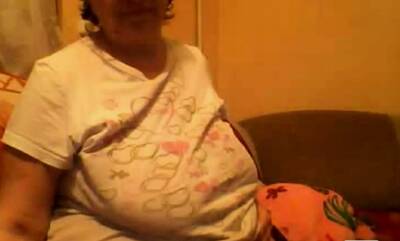 Mature BBW with huge boobs on webcam - drtuber.com
