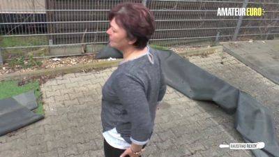 Watch Granny Mareke Steamy Fuck & Blow with Horny Neighbor - Euro Hussy - sexu.com - Germany