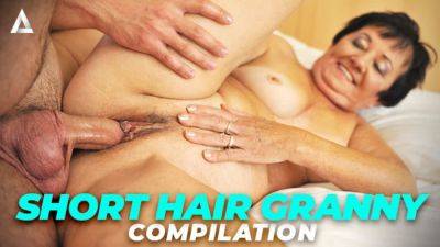LUSTYGRANDMAS - SHORT HAIR GRANNY COMPILATION! GILF, HAIRY, BLOWJOB, AND MORE! - txxx.com